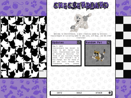 checkerboard screenshot