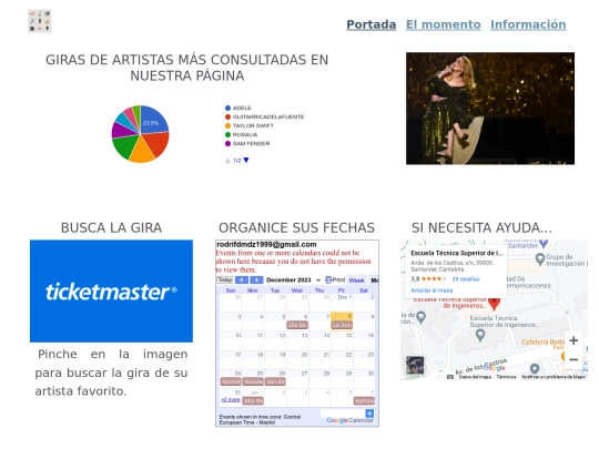 conciertos screenshot