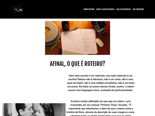 sobreroteiro screenshot