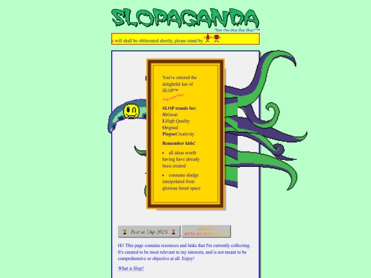 slopaganda screenshot
