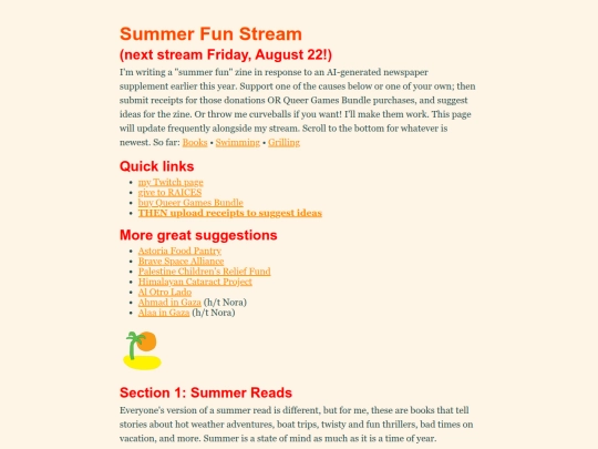 summerfun screenshot