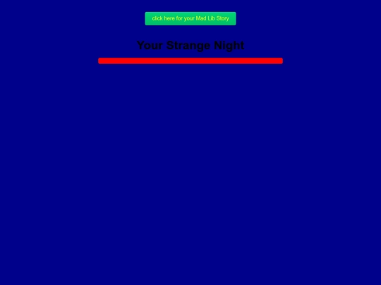 javascript/madlibs screenshot