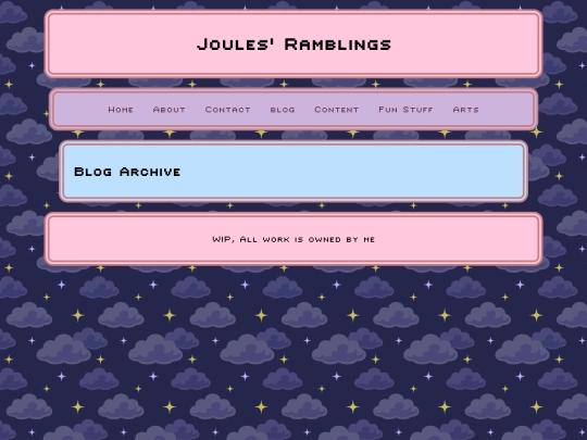 blog screenshot