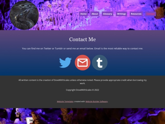 Contact screenshot