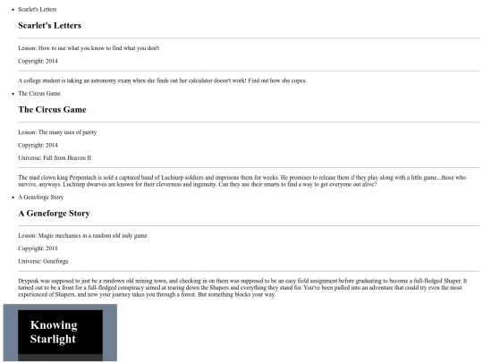 templates/stories screenshot