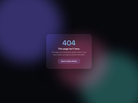 not_found screenshot