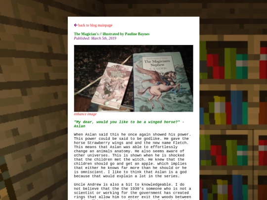 themagicansnephew screenshot
