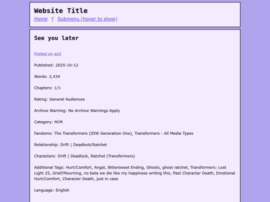 see you later summary screenshot