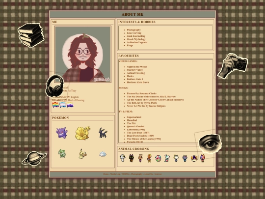 aboutme screenshot