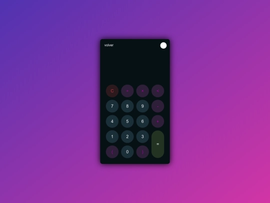 Calculadora screenshot