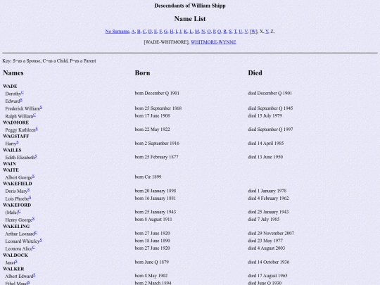genealogy/shipp/names30 screenshot