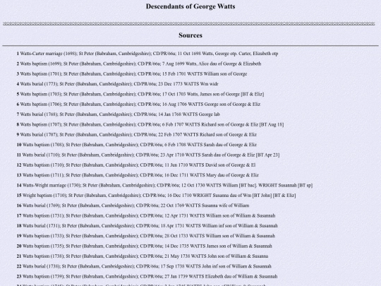 genealogy/watts/sources screenshot
