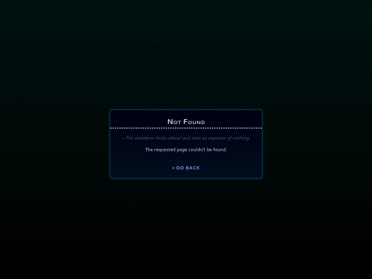 not_found screenshot