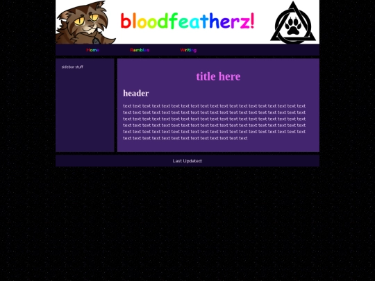 defaultpage screenshot