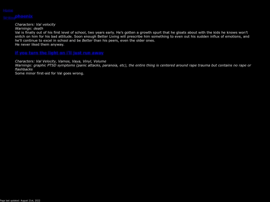 writing/dangerdays screenshot