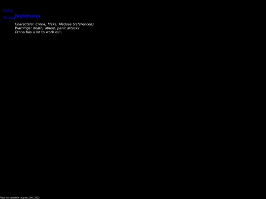 writing/souleater screenshot