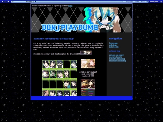 colourstcgcurrentlycollecting screenshot