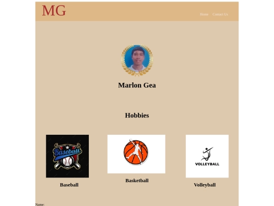 contact us screenshot