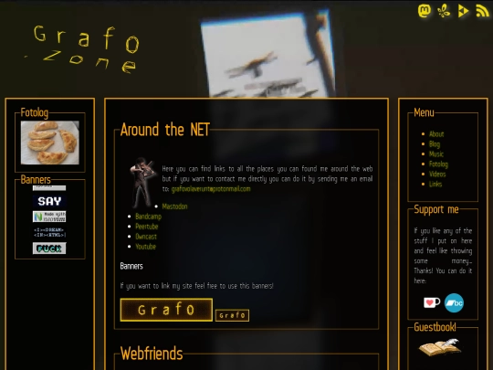 links screenshot