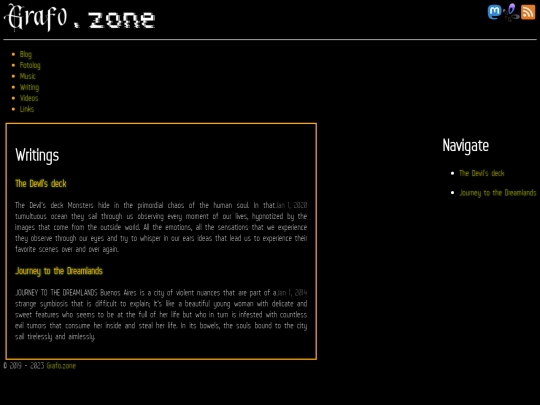 writing screenshot