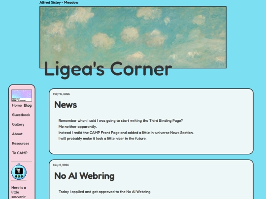 blog/page/3 screenshot