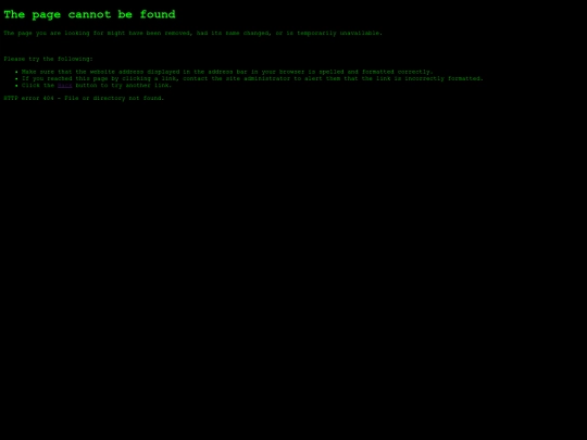 not_found screenshot