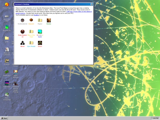 shareware screenshot