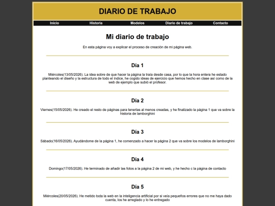 Proyecto html/diario screenshot