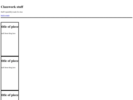 classwork screenshot