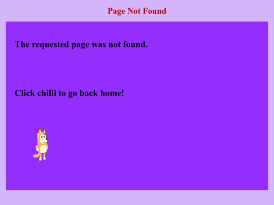 not_found screenshot