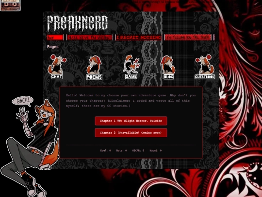 cyoa screenshot