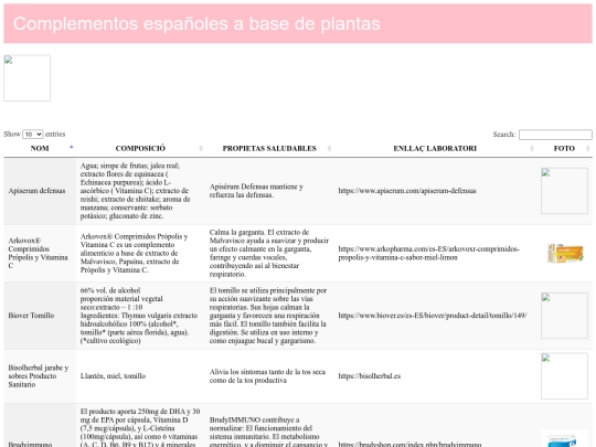complementos screenshot