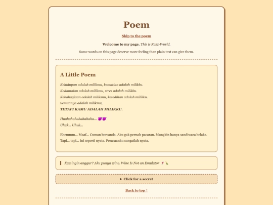 poem screenshot