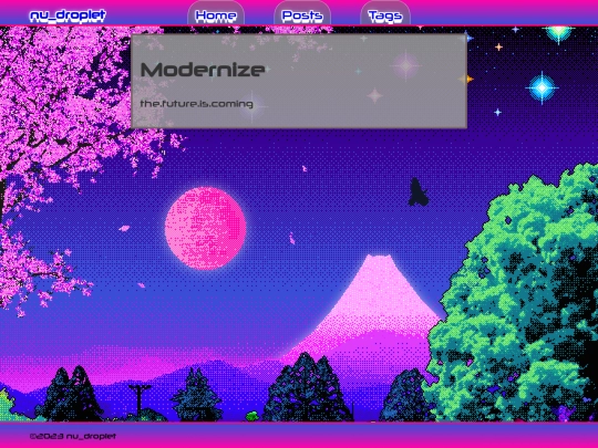 posts/modernize screenshot