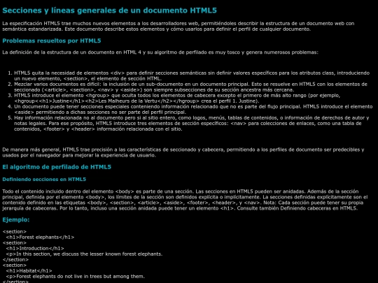 secciones_y_lineas_generales_de_un_documento_HTML5 screenshot