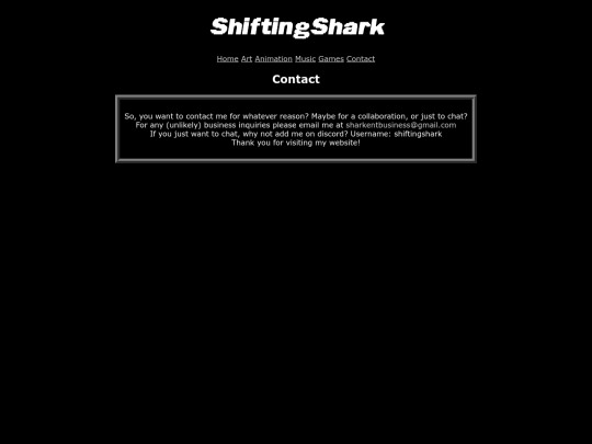 html/contact screenshot