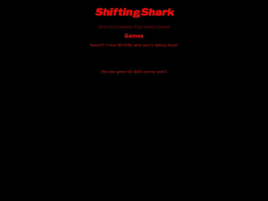 html/games screenshot