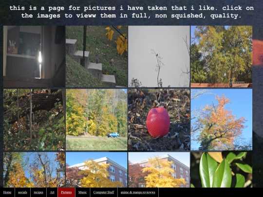 pages/pictures screenshot