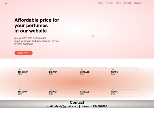 Ecommerce screenshot