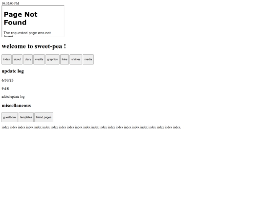 hiiii/The web site of sweet-pea screenshot
