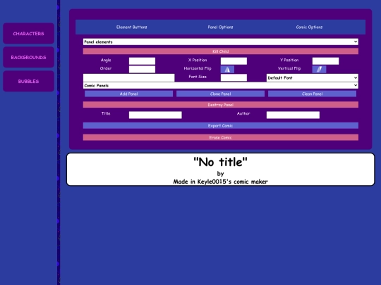comic-maker screenshot