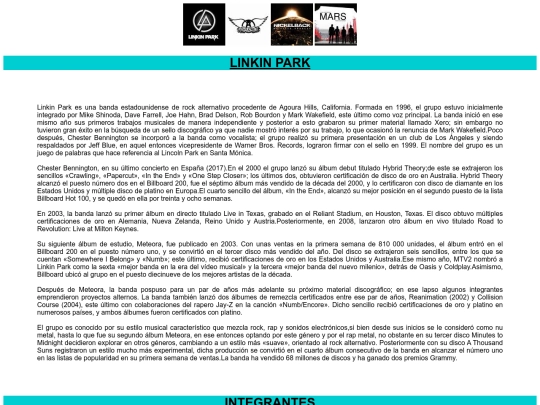 Bandas Favoritas screenshot