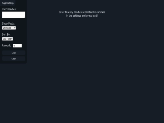 index screenshot