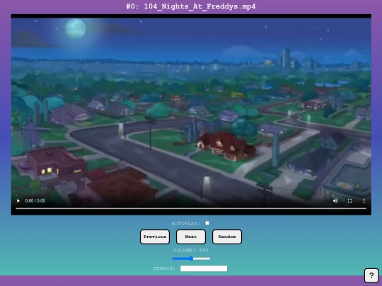 videos screenshot