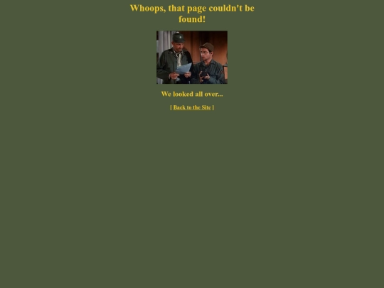 not_found screenshot