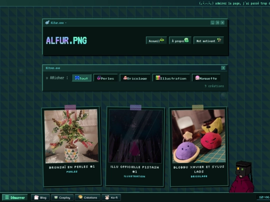 creations screenshot