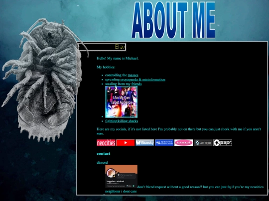 webmaster screenshot