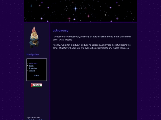 astro screenshot