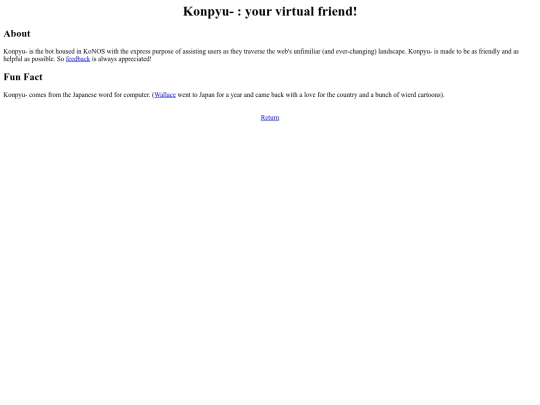 Konpyu- screenshot