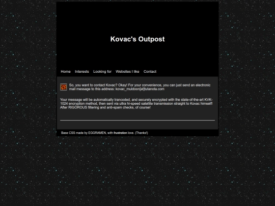 contact screenshot